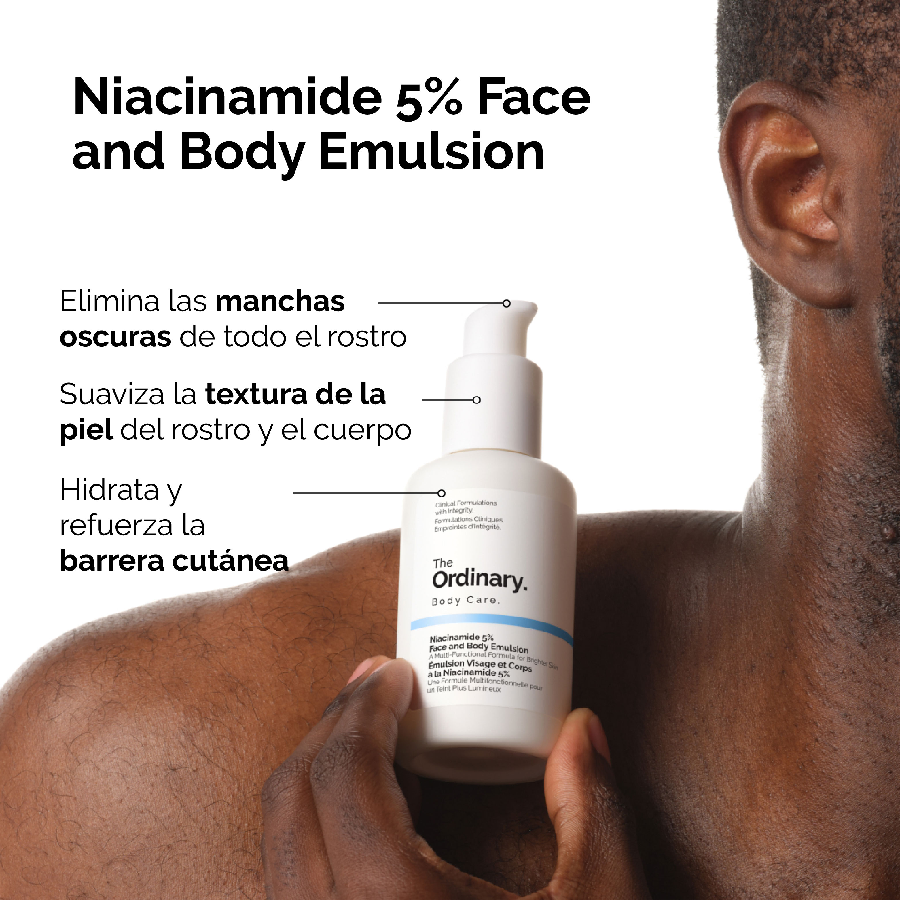 NIACINAMIDE 5% FACE AND BODY (EMULSIÓN PARA ROSTRO Y CUERPO CON NIACINAMIDA)